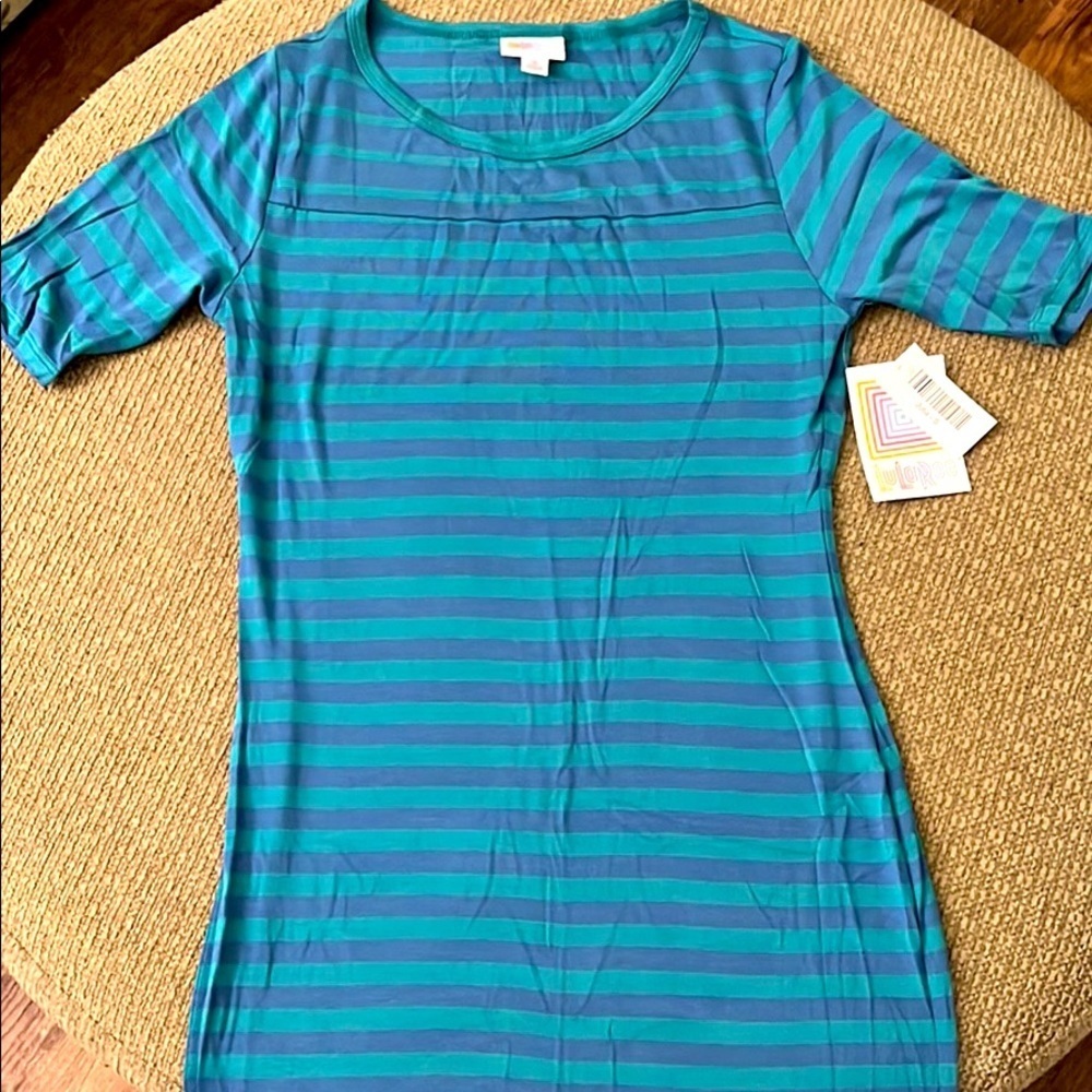 LulaRoe Julia stripes new with tags